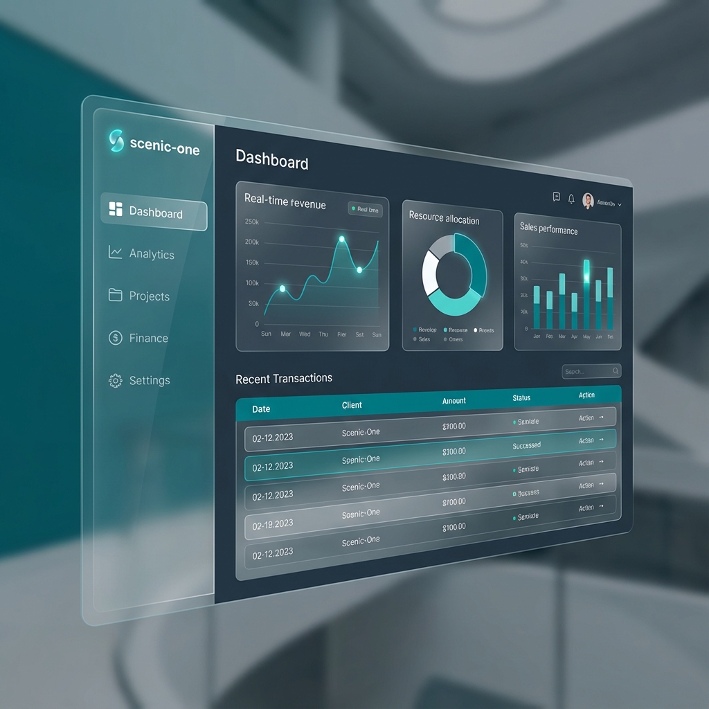 scenic-one Dashboard
