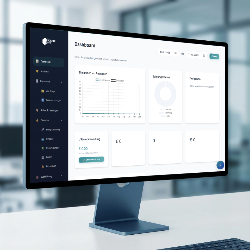 scenic-one Dashboard